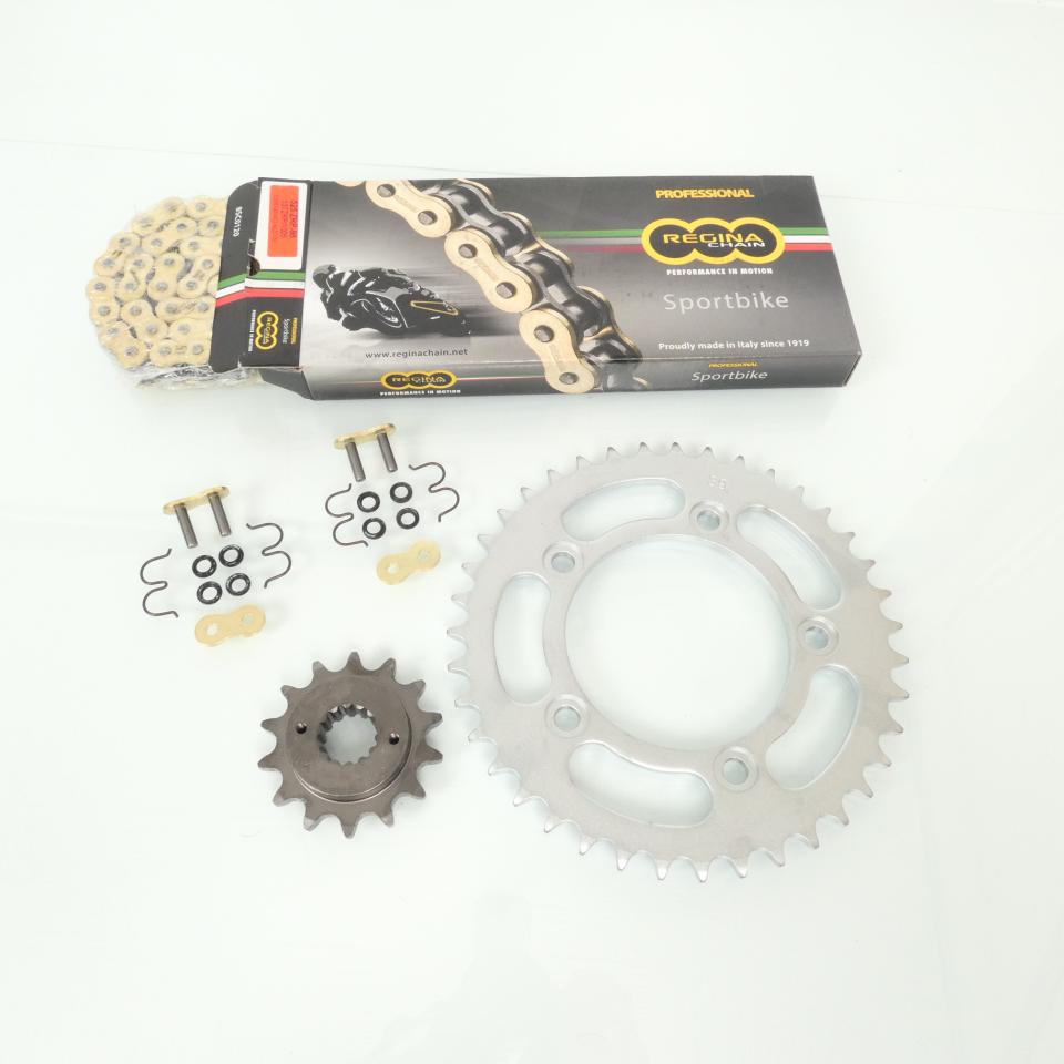 Kit chaîne Regina pour scooter Sym 125 Symphony ST 2021 14x39 pas 529 Neuf
