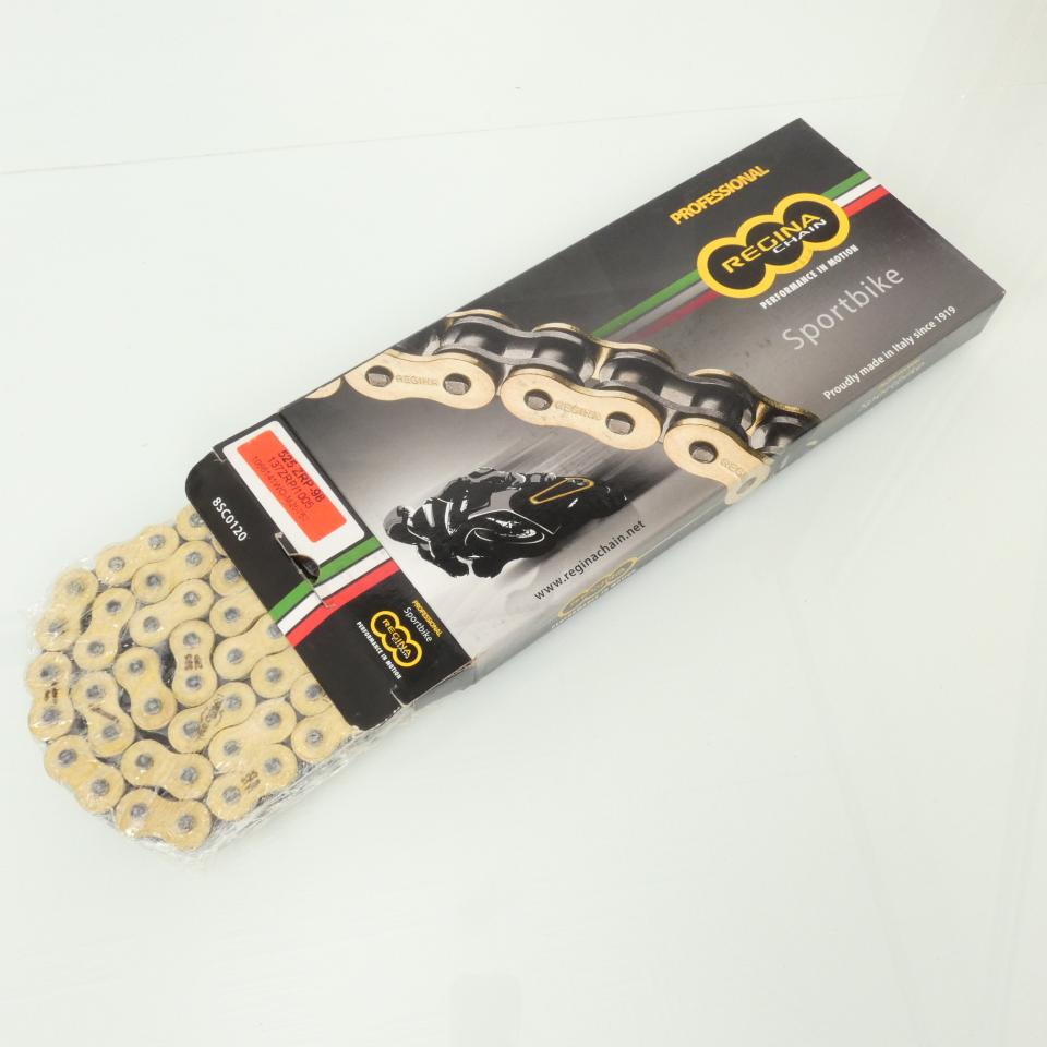 Kit chaîne Regina pour scooter Sym 125 Symphony ST 2021 14x39 pas 529 Neuf