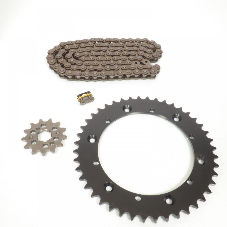 Kit chaîne Axring pour quad Yamaha 350 Yfm X Warrior 1989 à 2004 13x44 P520 Neuf