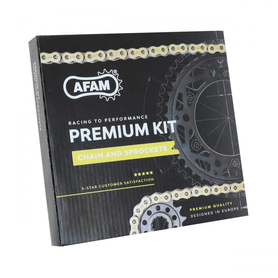 Kit chaîne Afam pour Moto Beta 50 RR ENDURO RACING 2018 à 2020 Neuf