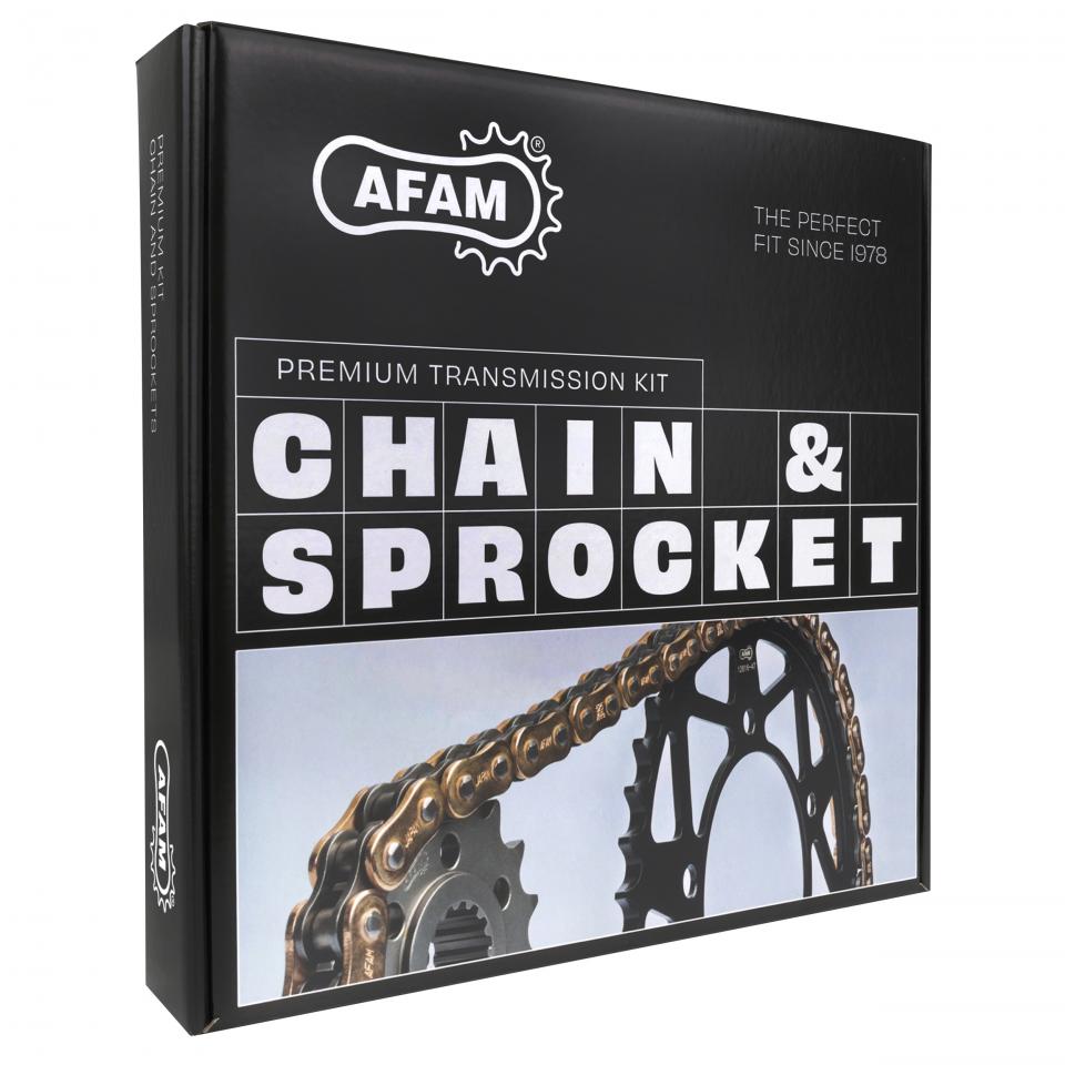 Kit chaîne Afam pour ULM ROYAL ENFIELD 500 BULLET EFI 2016 à 2018 Neuf