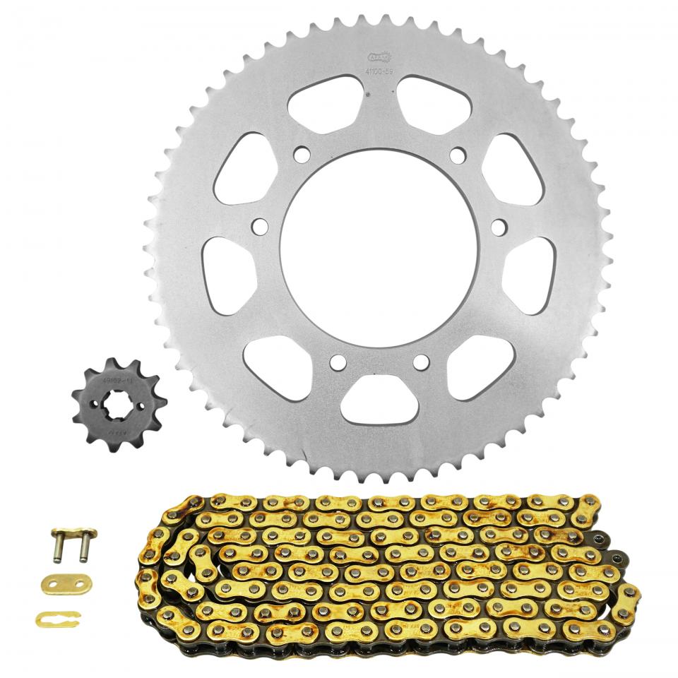 Kit chaîne Afam pour Moto Derbi 50 Senda R X-Treme 2018 à 2020 Neuf