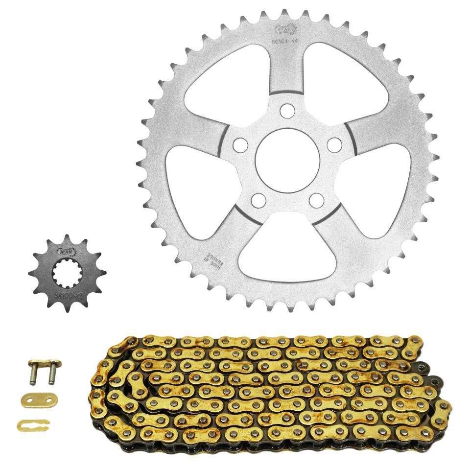 Kit chaîne Afam pour Moto Rieju 50 RS1 1998 à 2004 Neuf