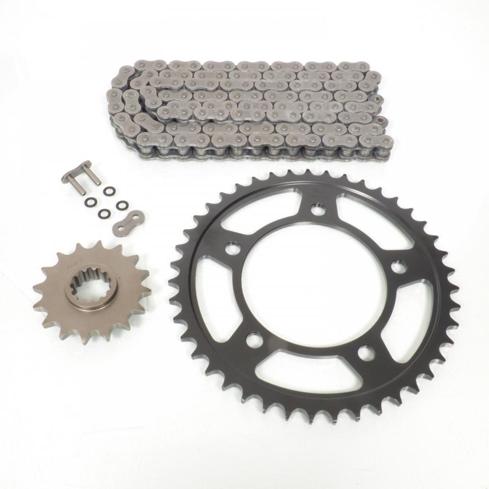 Kit chaîne Afam pour moto Honda 600 Cb F 2007 à 2013 16x43 pas 525 118L Neuf