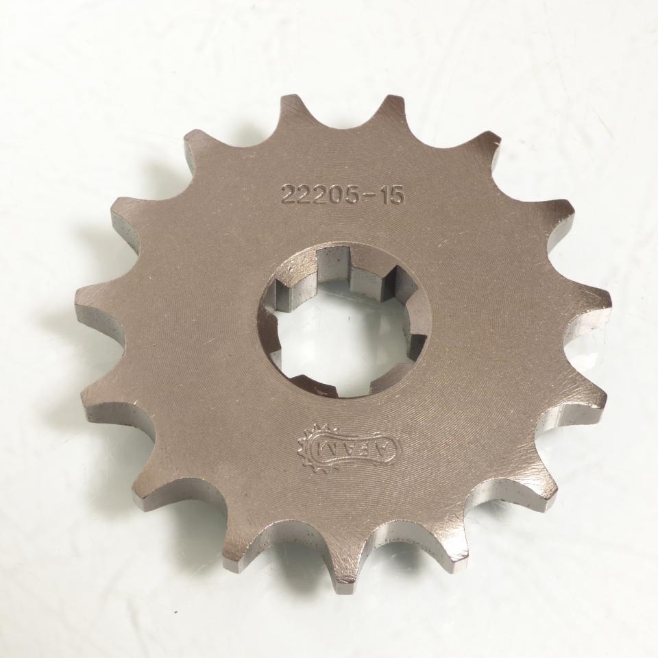 Kit chaîne Afam pour moto Suzuki 125 GZ Marauder 1998 à 2011 15x45 pas 428 Neuf