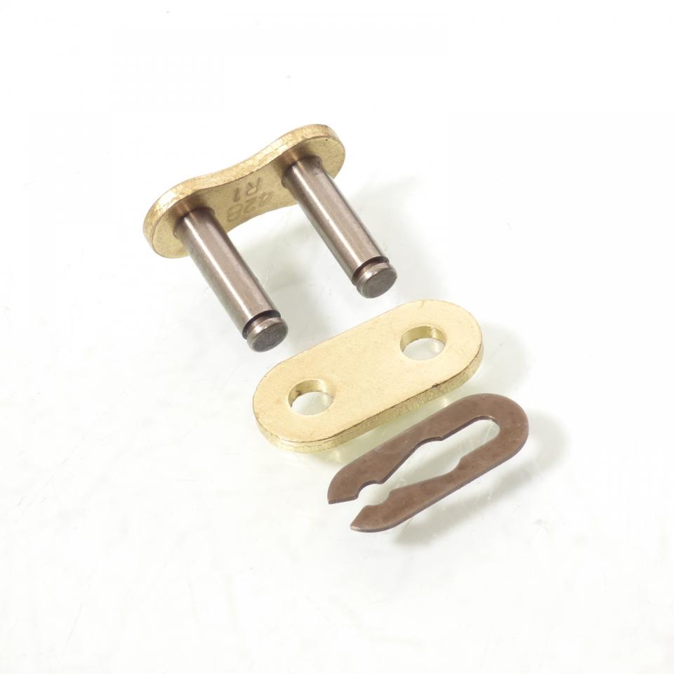 Kit chaîne Afam pour moto Yamaha 125 TY 1976 à 1989 13x52 pas 428 Neuf