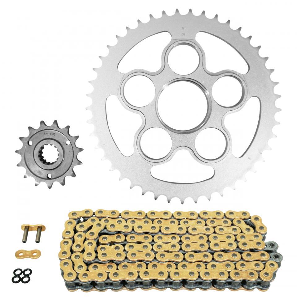 Kit chaîne Afam pour Moto Ducati 821 Hypermotard 2013 à 2015 Neuf