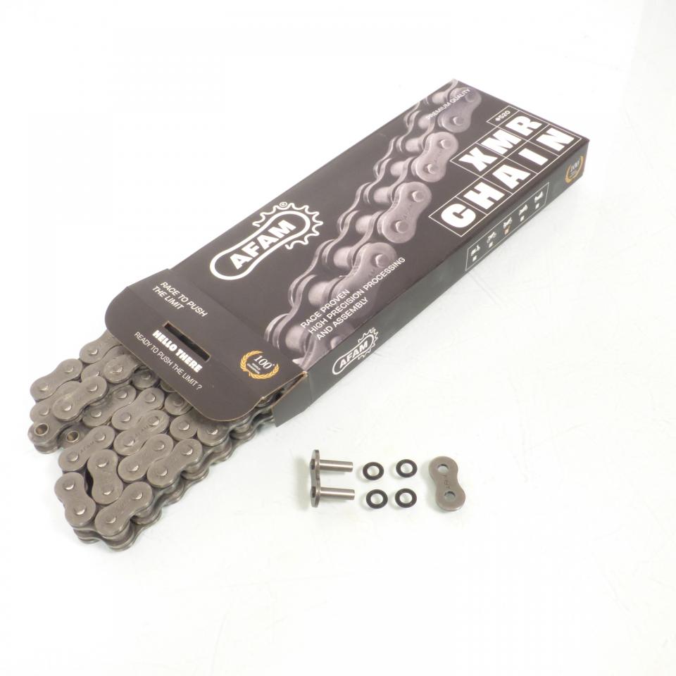 Kit chaîne Afam pour moto Honda 500 Cb F 2013 à 2021 15x41 pas 520 Neuf