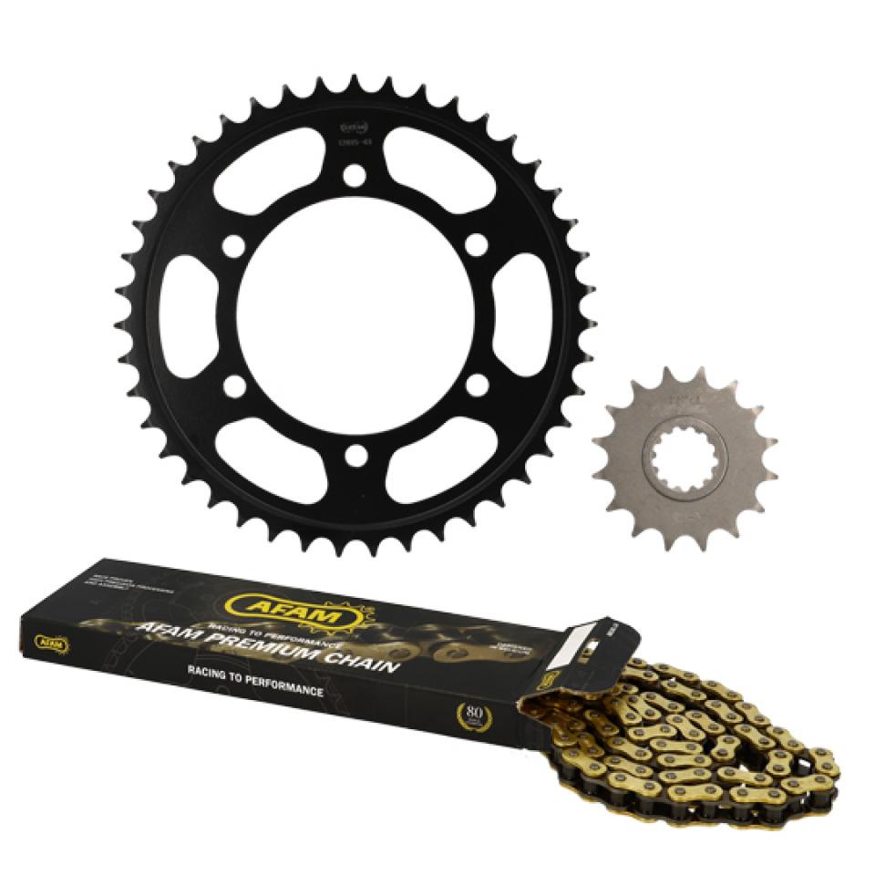 Kit chaîne Afam pour Moto Yamaha 700 Tracer 2016 à 2019 Neuf