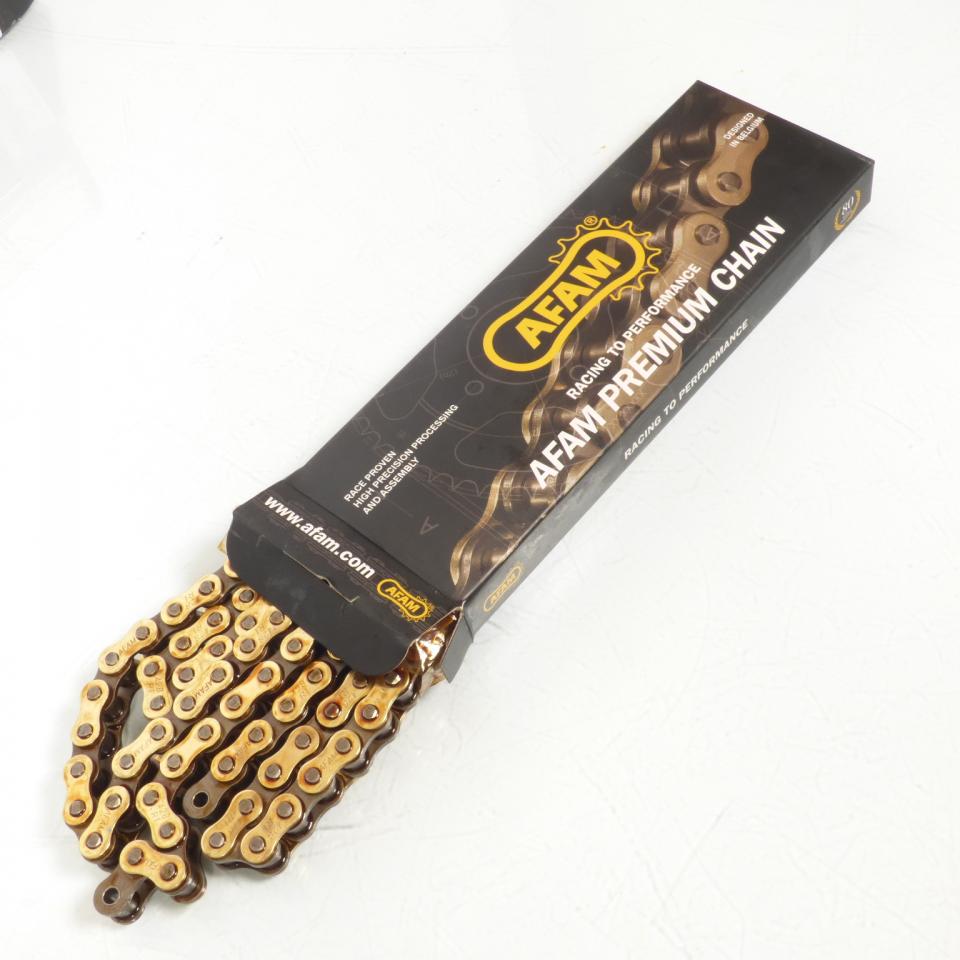Kit chaîne Afam pour moto MASH 125 Cafe racer 2014 à 2016 13x42 pas 428 Neuf
