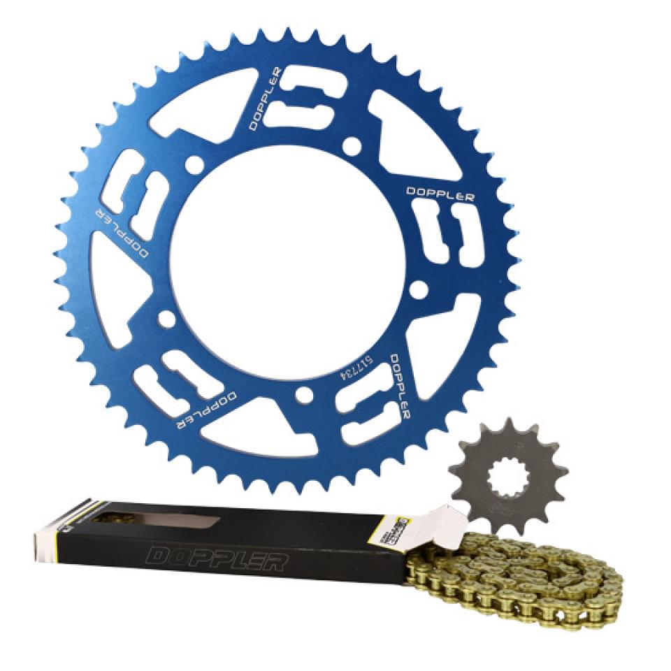 Kit chaîne Doppler pour pour Moto Sherco 50 SE-R Après 2003 Neuf