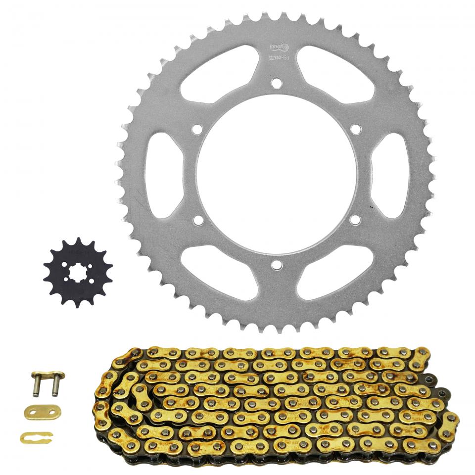 Kit chaîne Afam pour Moto Derbi 50 GPR nude 2004 à 2005 Neuf