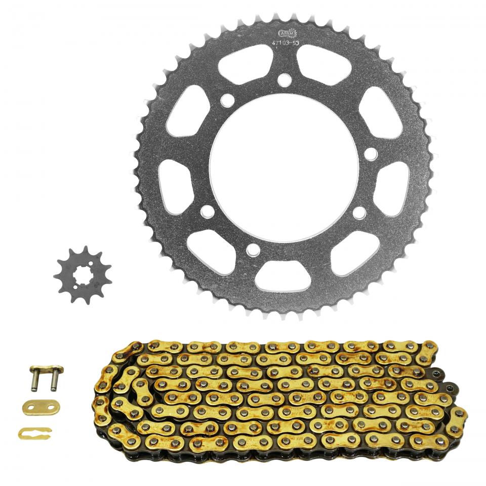 Kit chaîne Afam pour Moto Gilera 50 SMT 2006 à 2010 Neuf