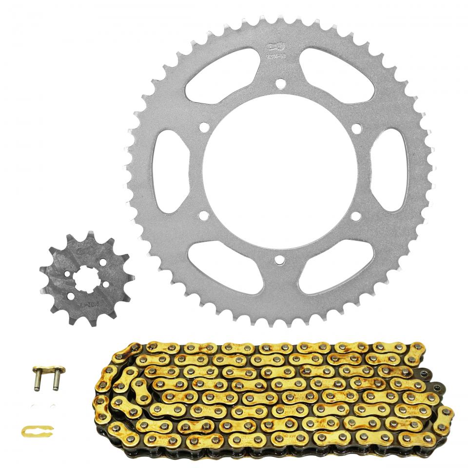 Kit chaîne Afam pour Moto Derbi 50 Senda Sm Drd X-Treme 2011 à 2017 Neuf