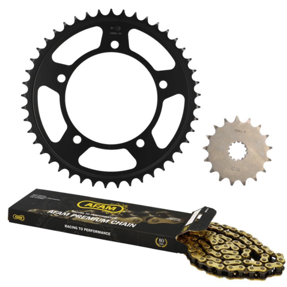 Kit chaîne Afam pour Moto Suzuki 750 Gsx-R 2006 à 2010 Neuf