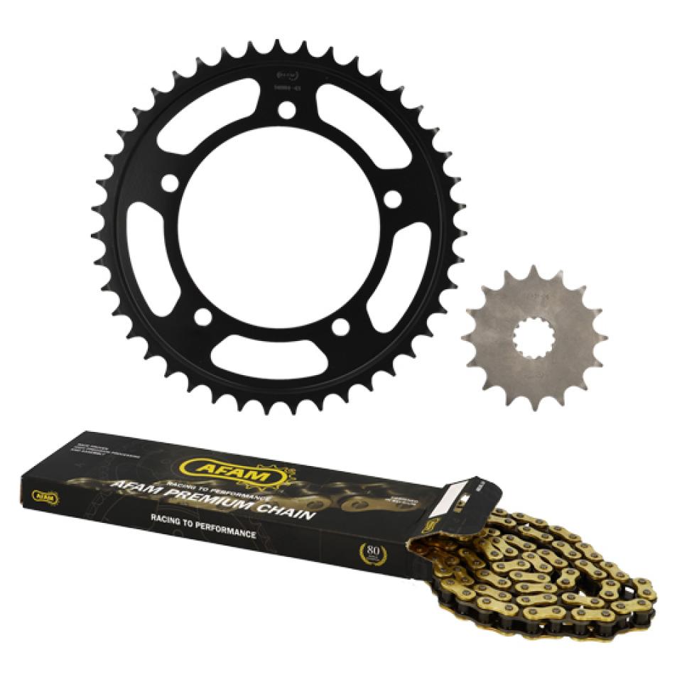 Kit chaîne Afam pour Moto Suzuki 600 Gsx-R 2006 à 2010 Neuf