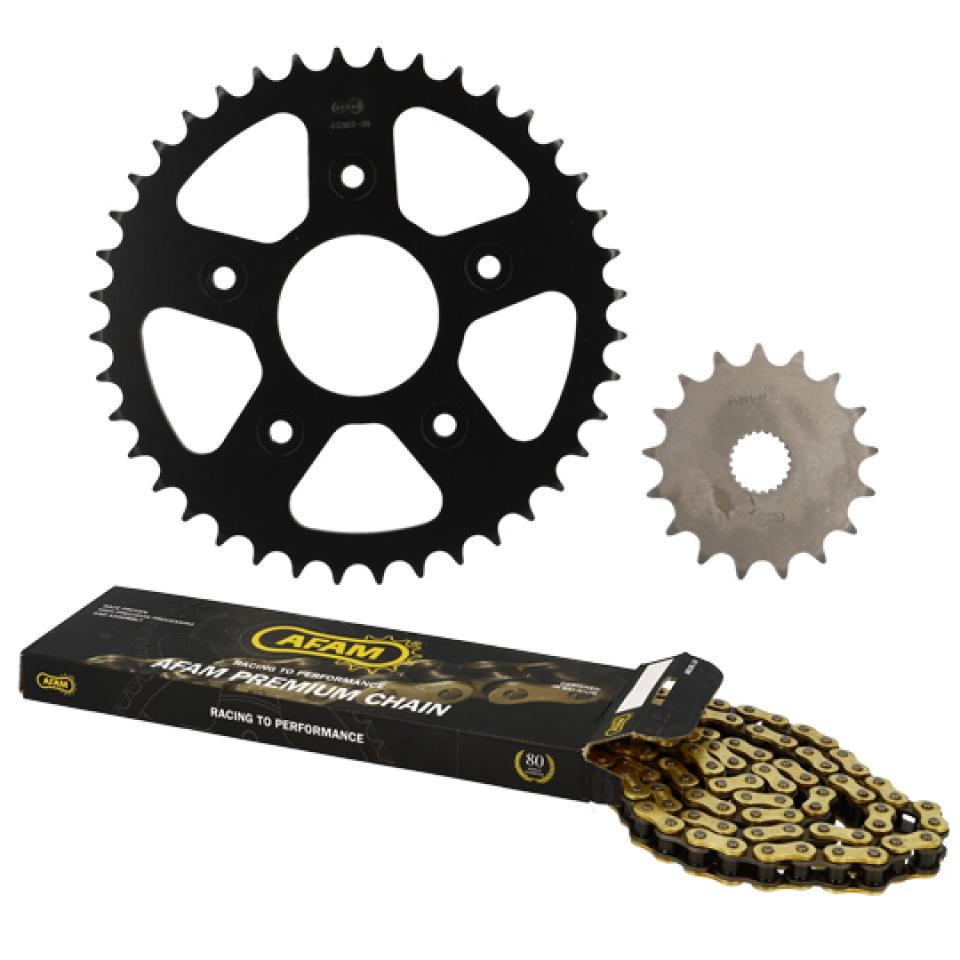 Kit chaîne Afam pour Moto Aprilia 125 RS 1999 à 2005 Neuf