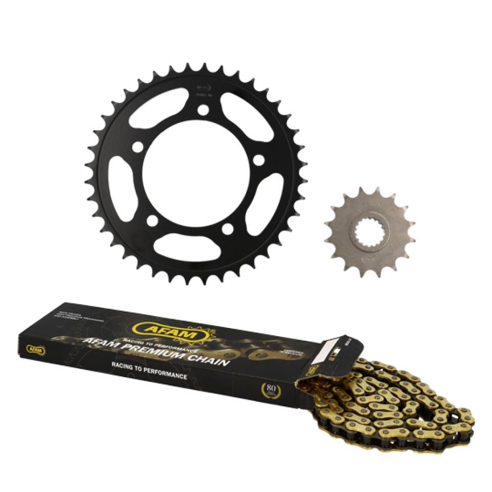 Kit chaîne Afam pour Moto Aprilia 1000 RSV Tuono Racing 2006 à 2010 Neuf