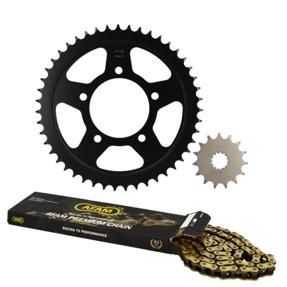 Kit chaîne Afam pour Moto Suzuki 600 Gsx F 1998 à 2006 Neuf