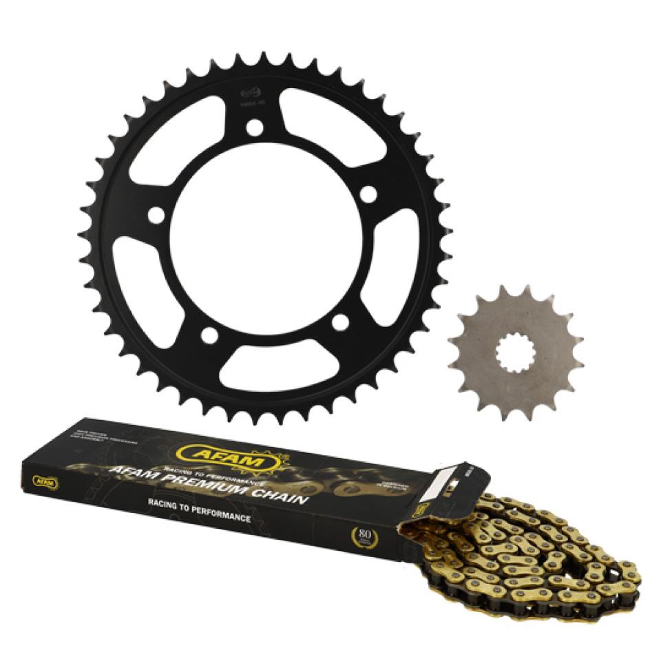 Kit chaîne Afam pour Moto Suzuki 600 Gsx-R 2001 à 2003 Neuf