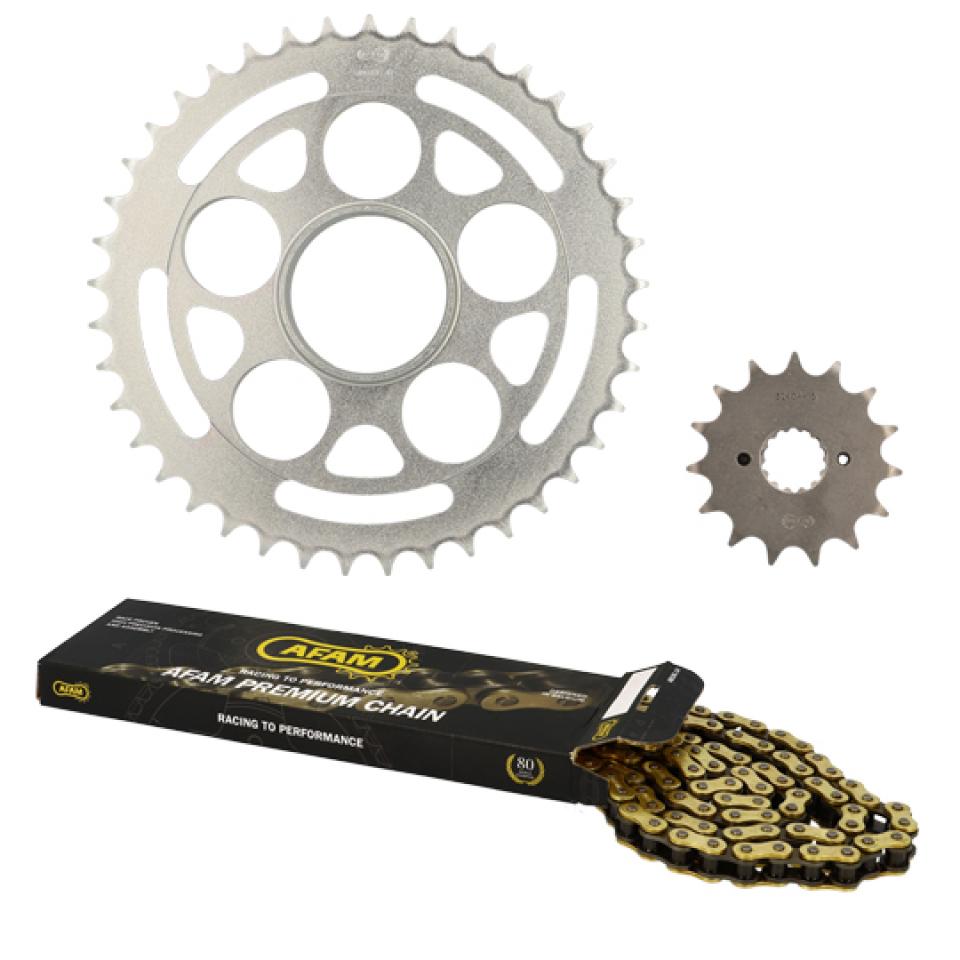 Kit chaîne Afam pour Moto Ducati 800 Monster S2R 2005 à 2007 Neuf