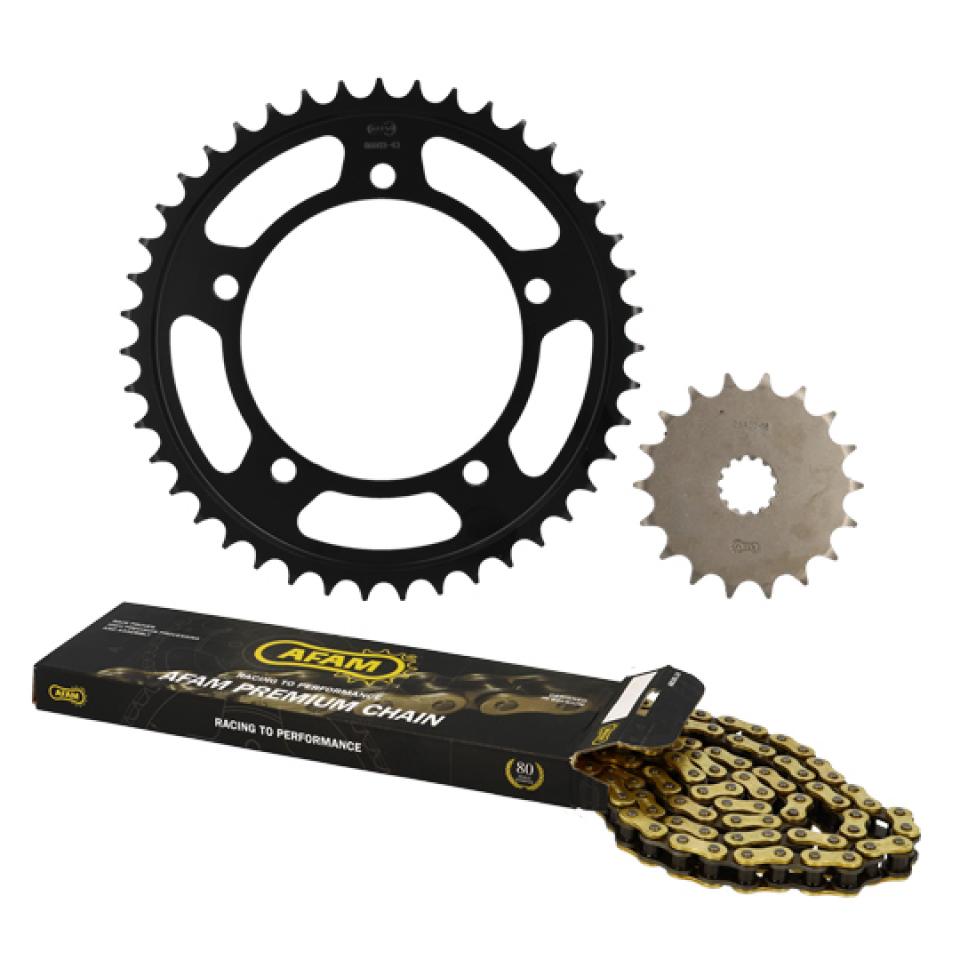 Kit chaîne Afam pour Moto Suzuki 1250 GSX-F Abs 2010 à 2016 Neuf