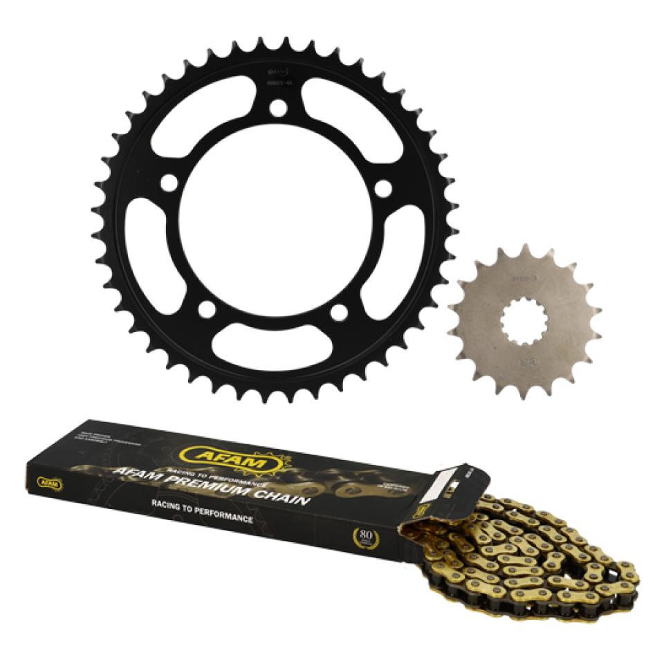 Kit chaîne Afam pour Moto Triumph 1050 Tiger 2007 à 2013 Neuf