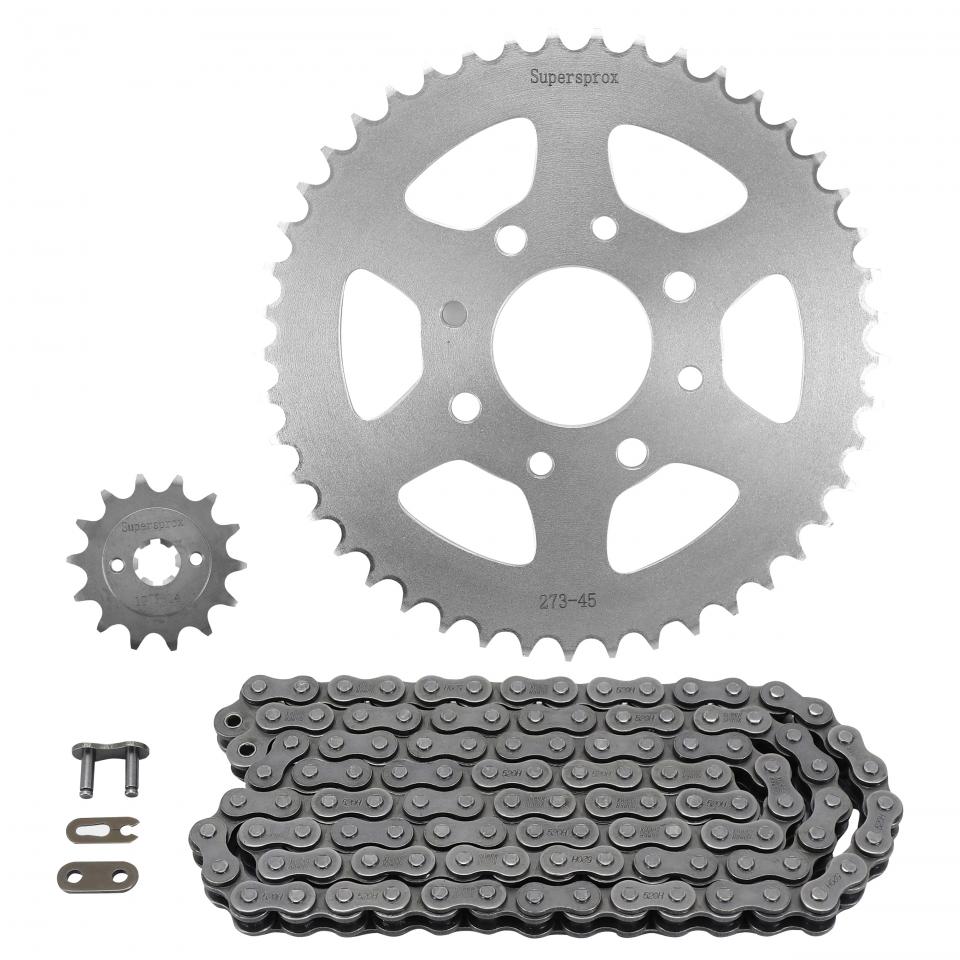 Kit chaîne SUPERSPROX pour Moto KTM 125 Duke 2011 à 2013 Neuf