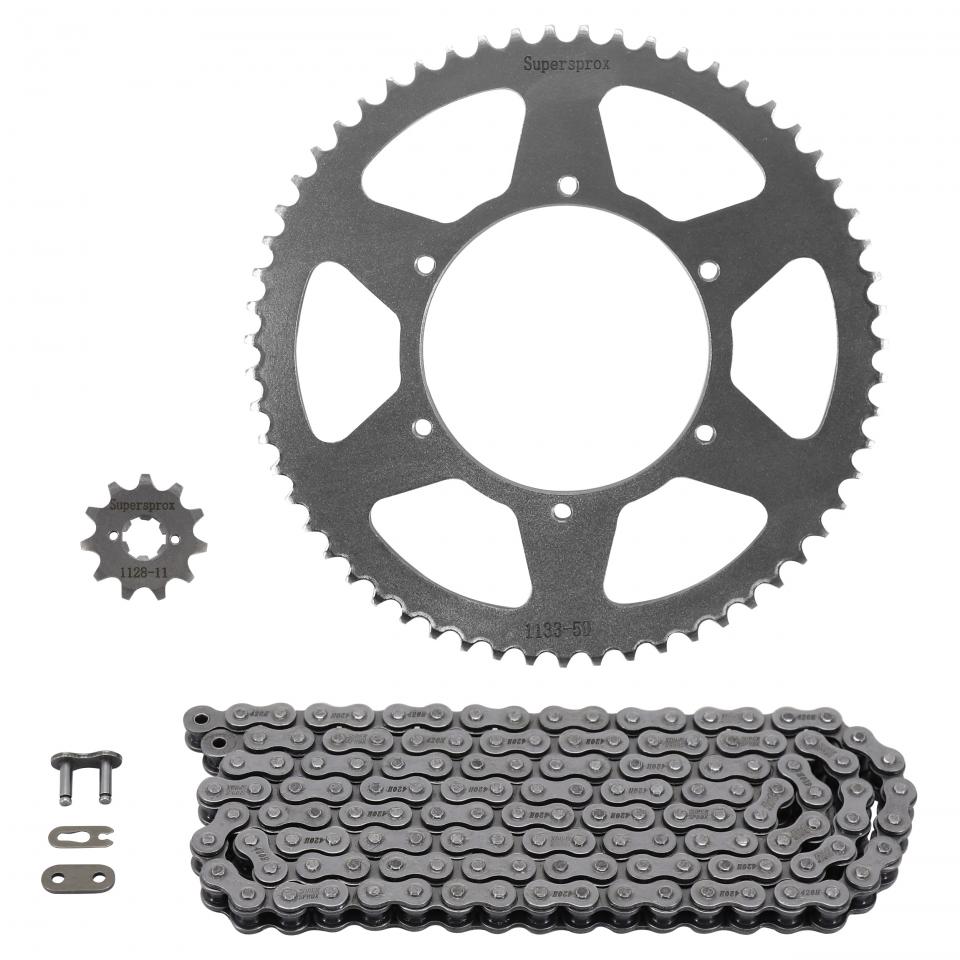 Kit chaîne SUPERSPROX pour Moto Aprilia 50 SX 2018 à 2020 Neuf