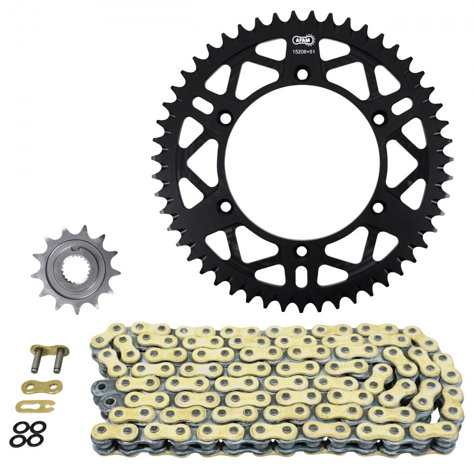Kit chaîne Afam pour Moto Sherco 125 SE Après 2018 Neuf