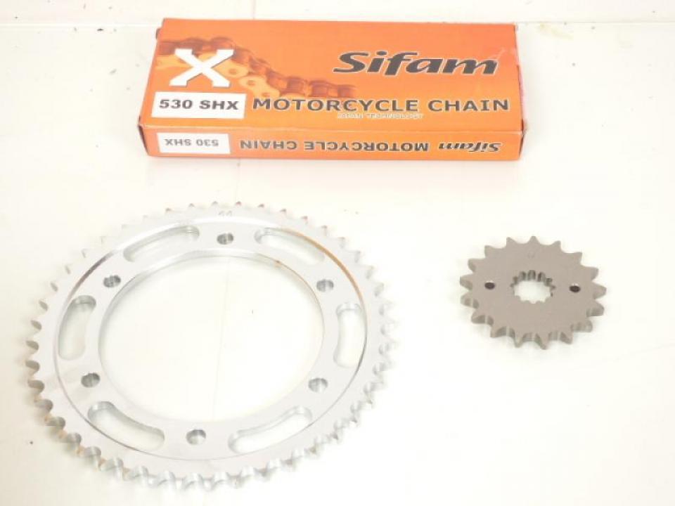 Kit chaîne Sifam pour Moto Kawasaki 1100 ZZR 1995 à 2001 17X44 Neuf