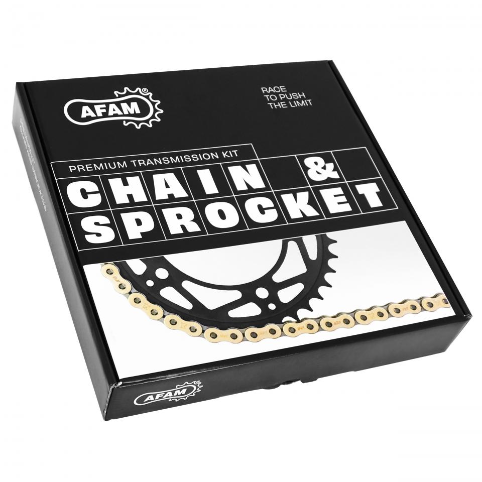 Kit chaîne Afam pour Moto Honda 450 CRF X 2005 à 2018 Neuf