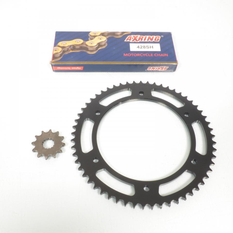 Kit chaîne Sifam pour Moto Yamaha 125 DTR 1993 à 2002 12X57 pas 428 Ø152mm Neuf