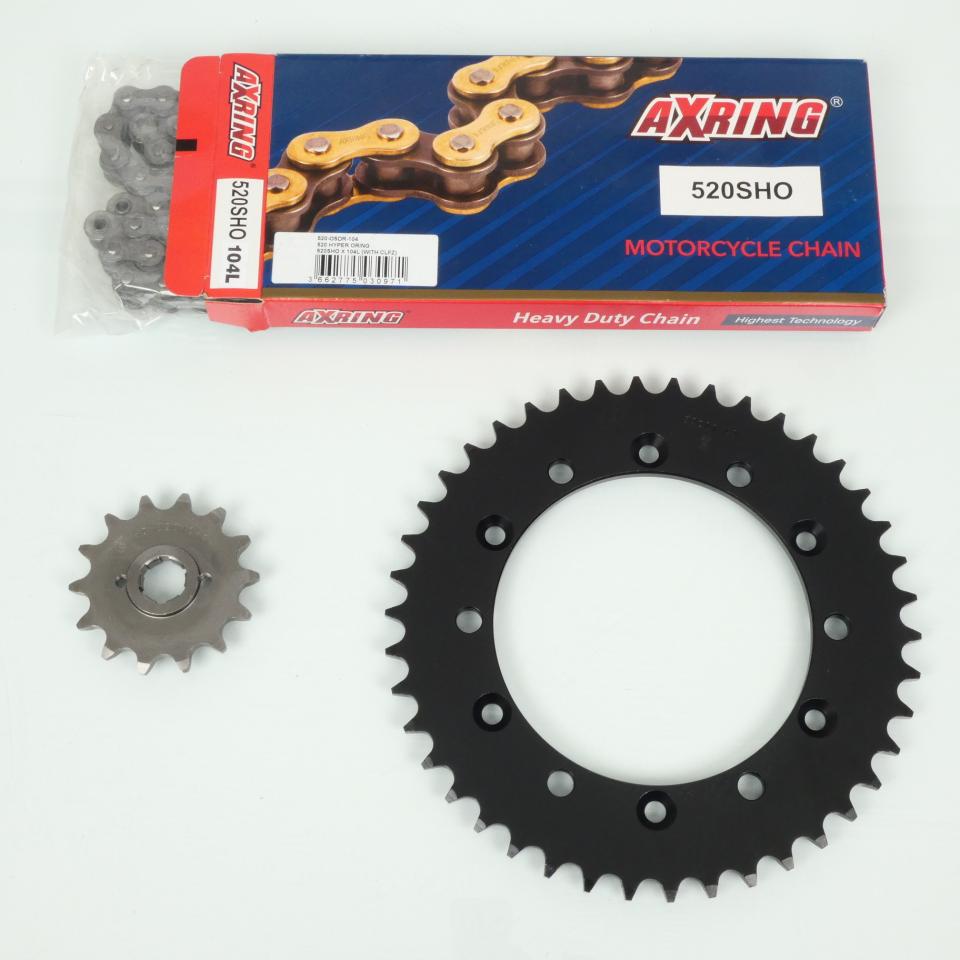 Kit chaîne Sifam pour moto Honda 350 XLR 1985 à 1987 14x52 Pas 520 Neuf