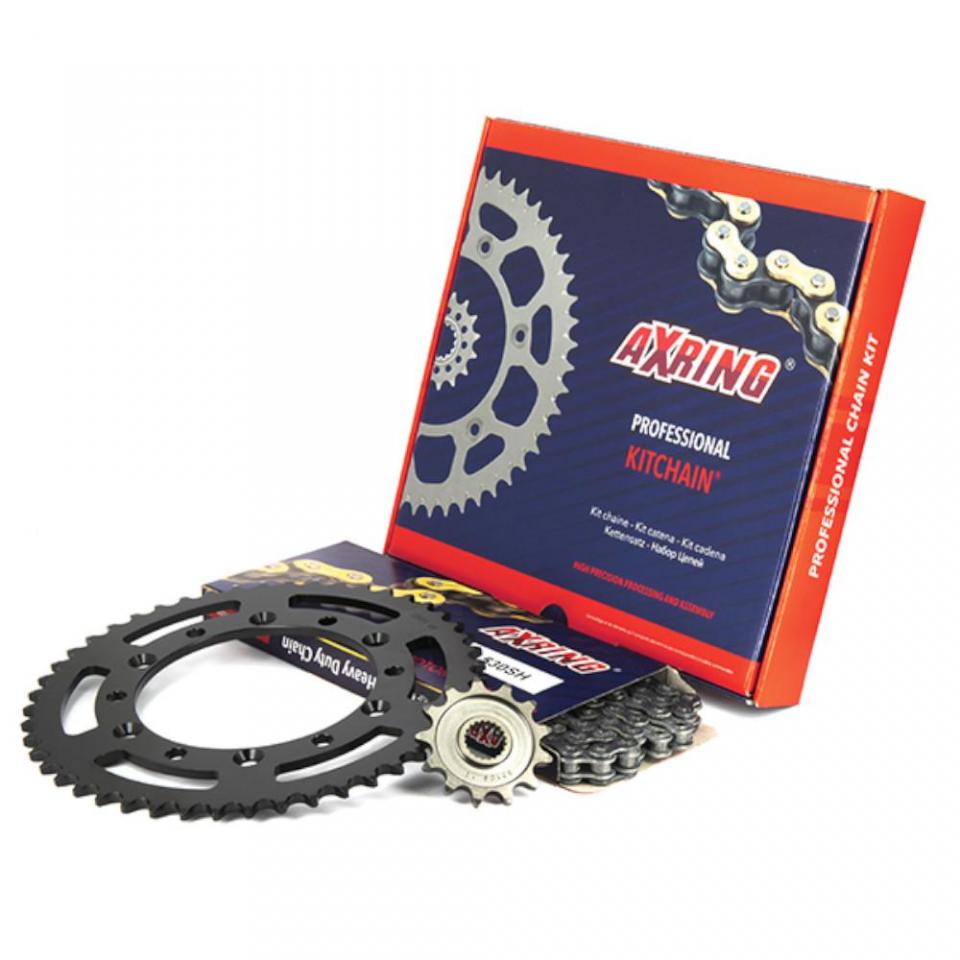Kit chaîne Axring pour Moto Derbi 50 Senda R Drd Pro 2006 à 2016 Neuf