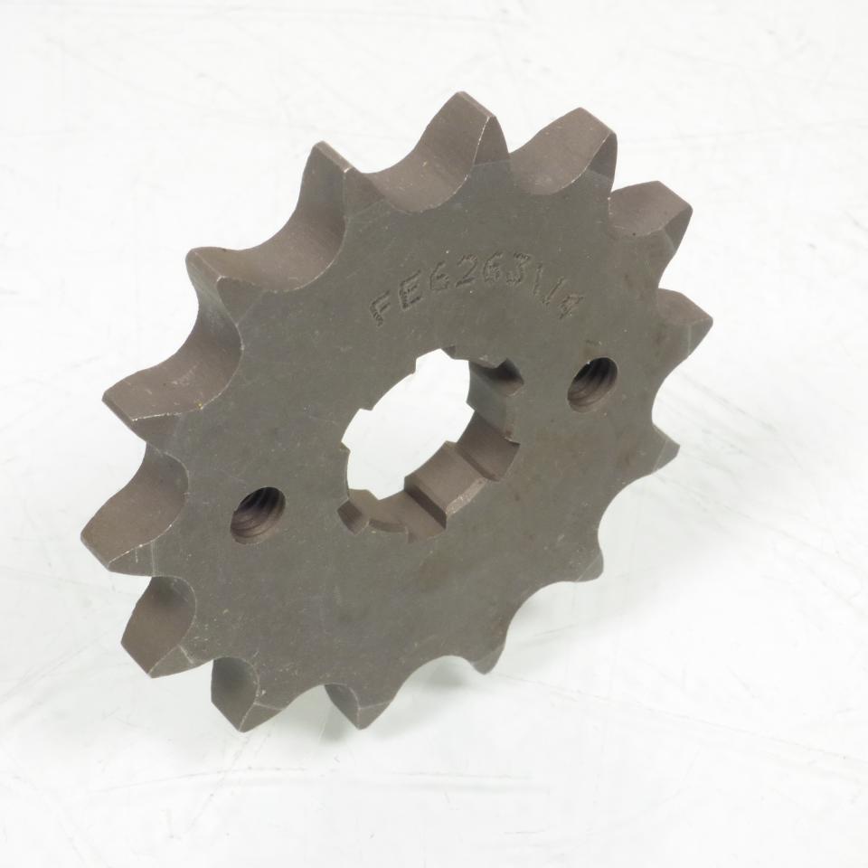 Kit chaîne France Equipement pour Moto Yamaha 125 XT 1986 à 1990 14X54 pas 428 Neuf