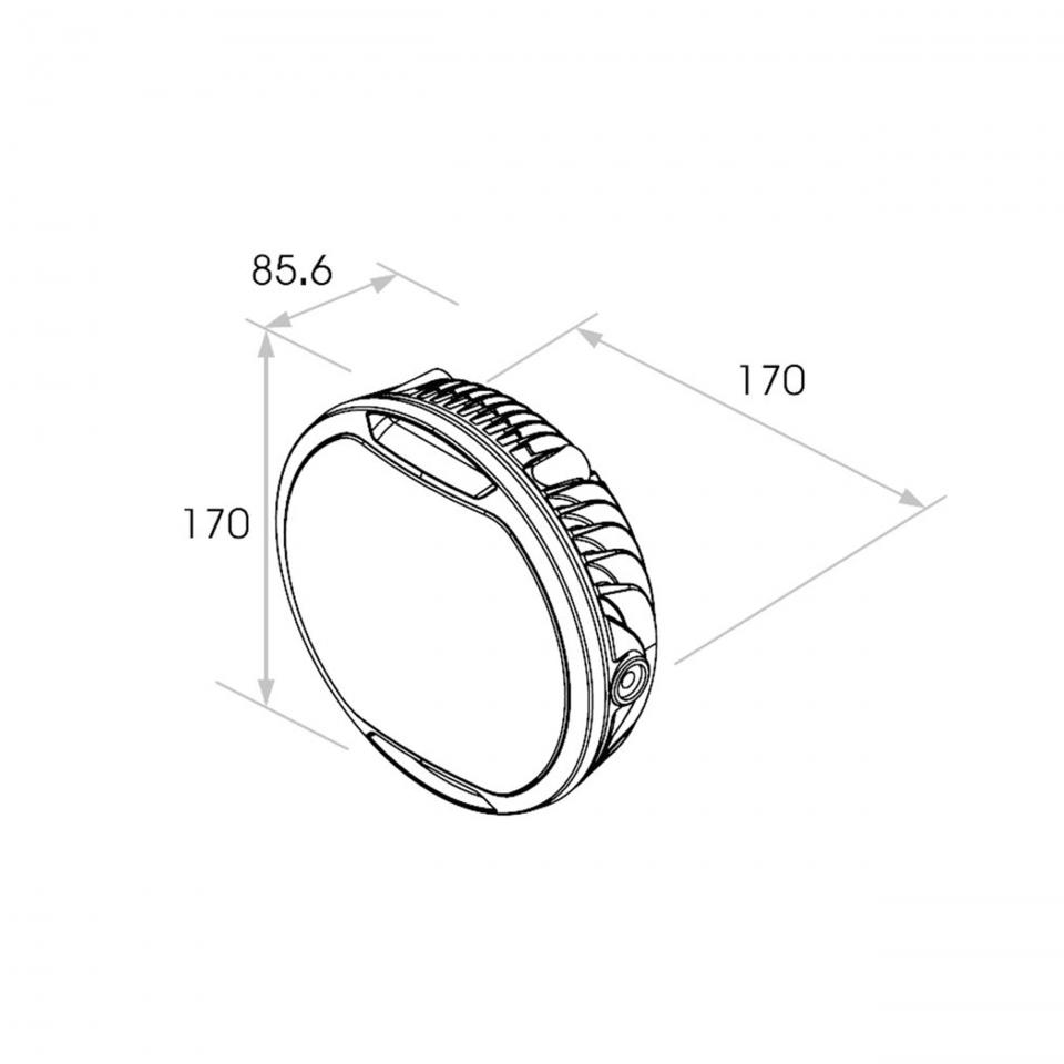 Optique avant Koso pour Scooter Honda 300 SH 2007 à 2010 Neuf