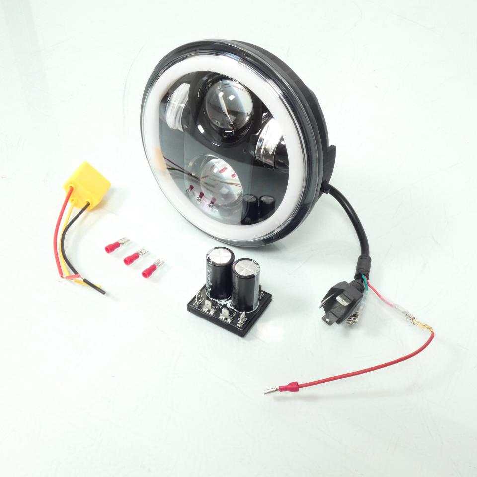 Optique avant EVOX pour Scooter Piaggio 125 Vespa Pk 1982 à 1985 Neuf