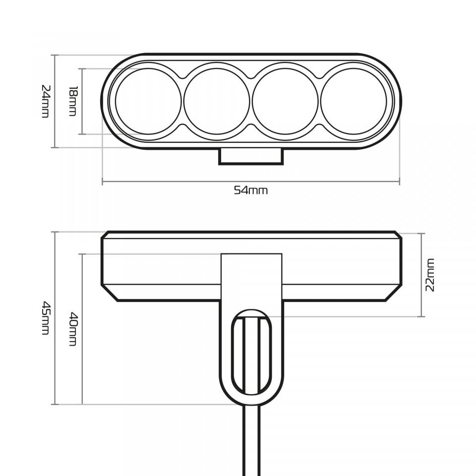 Optique avant Oxford pour pour Auto Neuf