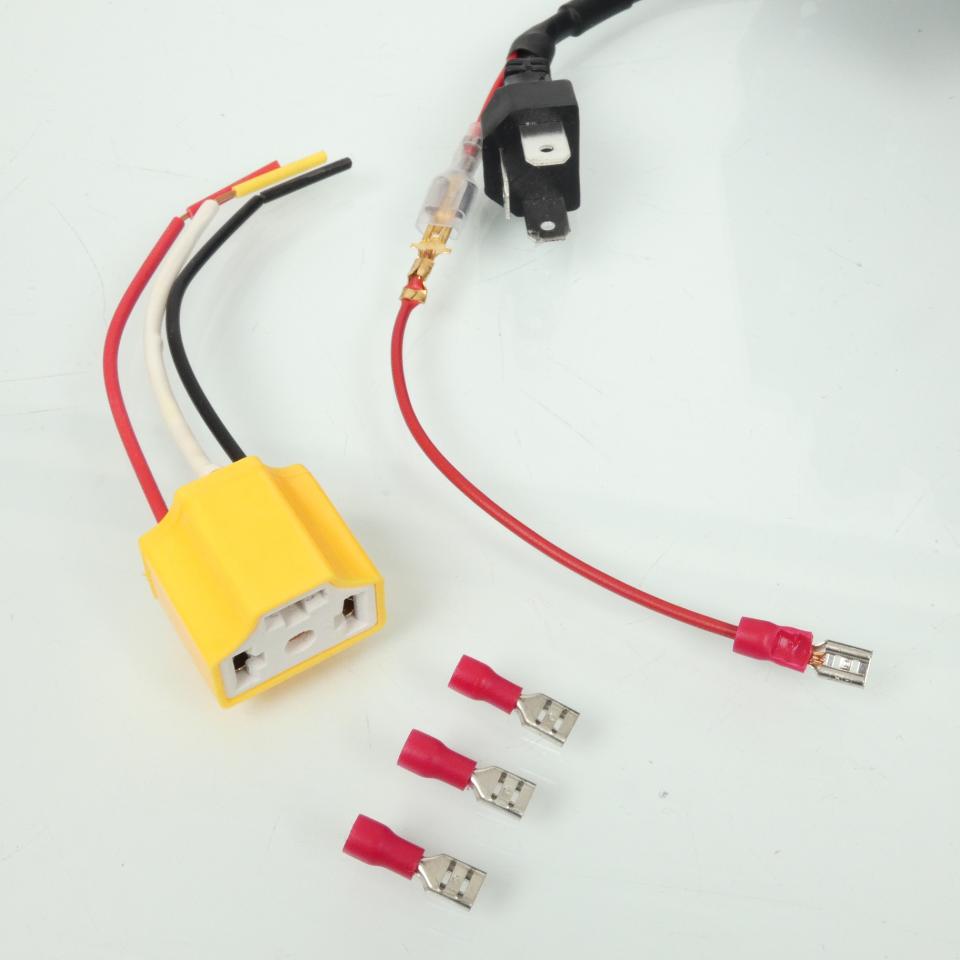 Optique avant EVOK Iron Led 12V pour auto Piaggio 50 Ape 1969 à 1975 Neuf