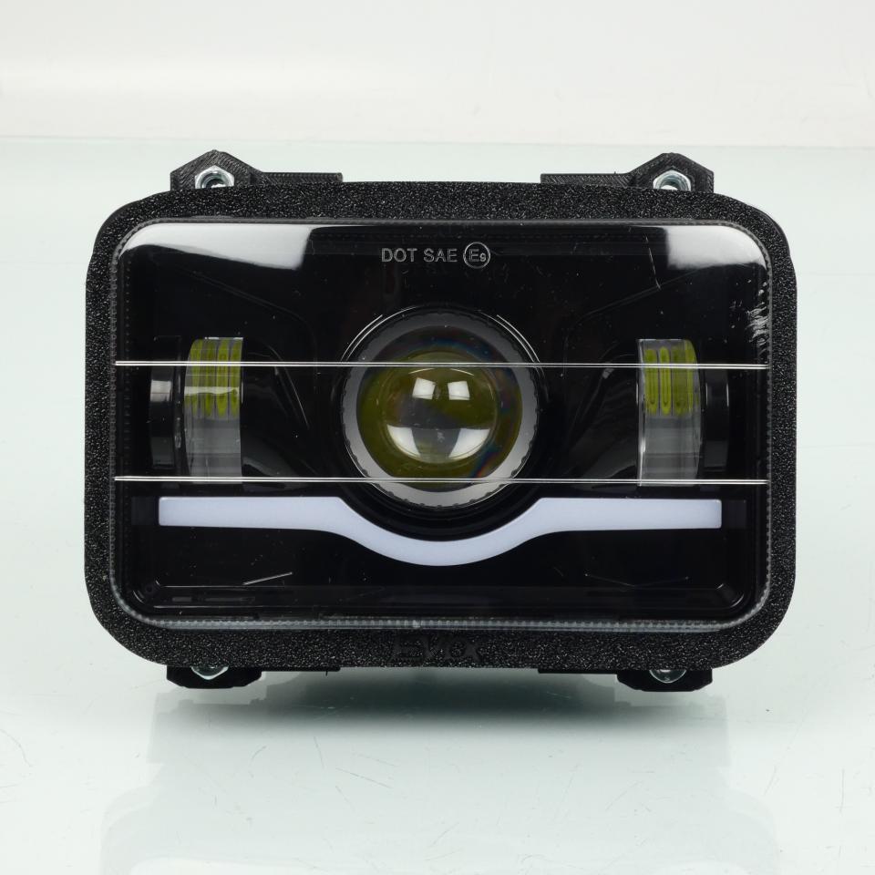Optique avant EVOK Iron Led 12V pour auto Piaggio 50 Ape 1969 à 1975 Neuf