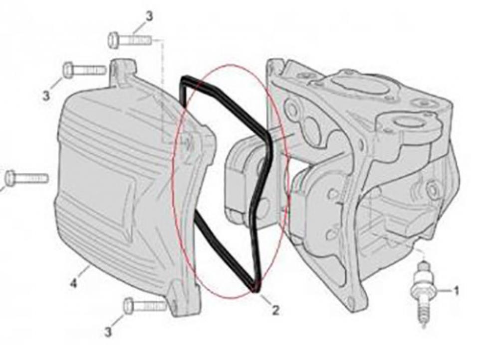 Plastique divers origine pour Scooter Aprilia 500 Atlantic 2001 à 2004 AP8560082 Neuf