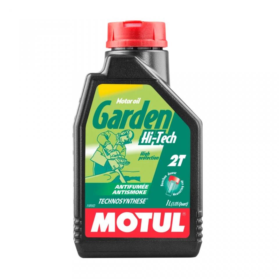 Lubrifiant Motul Garden Hi-Tech 2T 1L pour motoculture tronçonneuse Neuf