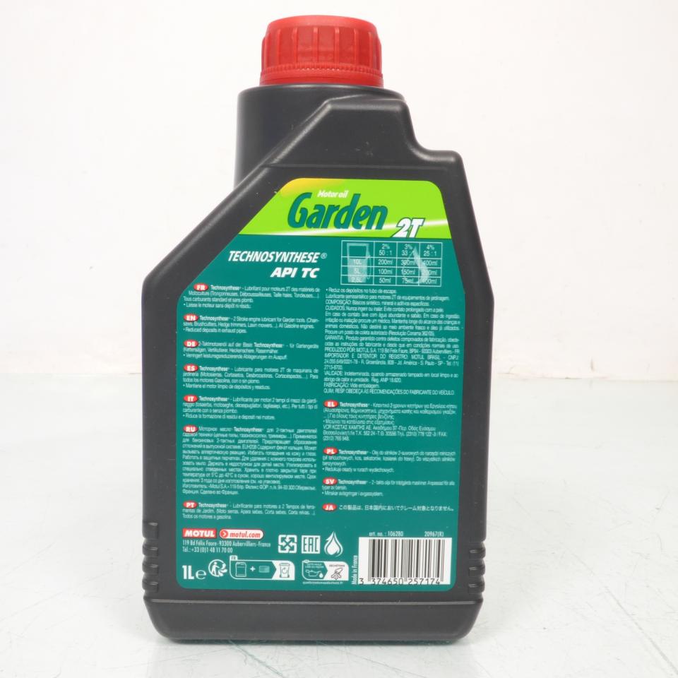 Lubrifiant et entretien Motul pour motoculture 106280 Neuf