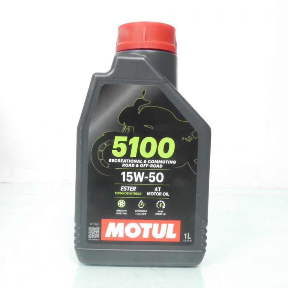 Lubrifiant et entretien Motul pour moto 5100 15W50 1L / 104080 Neuf