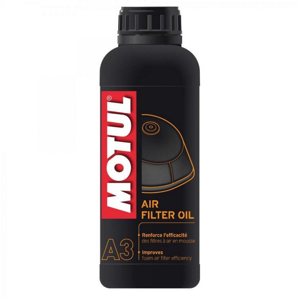 Huile pour filtre à air en mousse MOTUL A3 Air Filter Oil pour moto quad en 1L