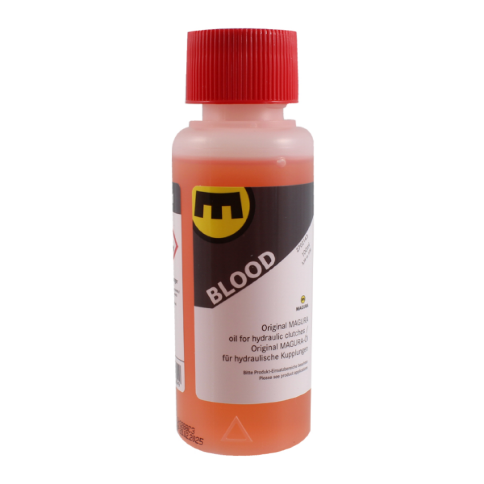Liquide de frein ou embrayage minéral Magura Blood Red réf 2702143 pour moto quad