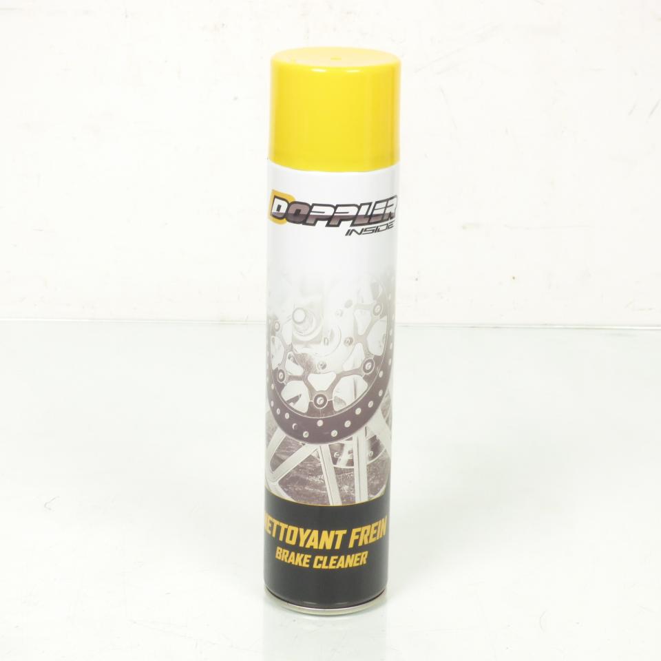 Bombe de nettoyant frein Doppler spray 600ml pour moto scooter auto 50 à boite