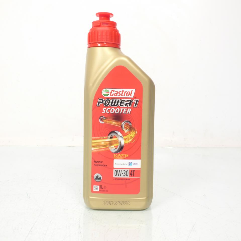 Huile moteur 1L CASTROL pour moto 0W-30 4T Neuf