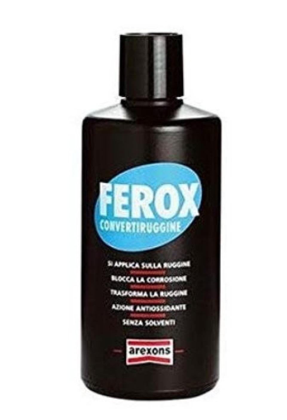 Convertisseur de rouille Arexons Ferox Traitement anti rouille 200ml pour moto cyclo